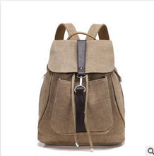 Canvas Vintage Casual Women Daily Backpack