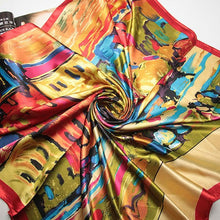 High Quality Imitated Silk Big Size Square Scarves
