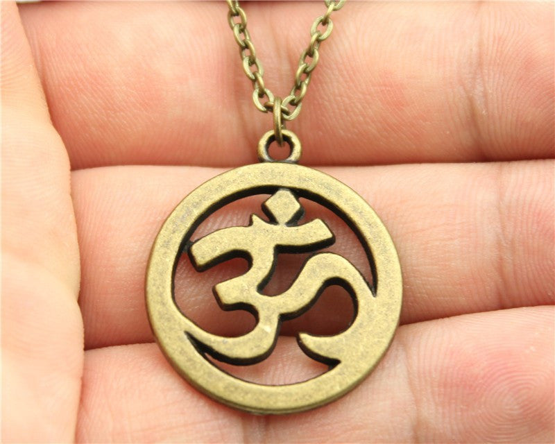 Copy of 25mm OM Pendant Necklace