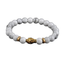 Natural Stone Buddha Charm Energy Bracelets For Men