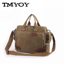 Casual Canvas Men's Shoulder Bags with Strap