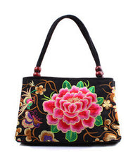 Original Vintage Style  Canvas Ethnic Handbag for Women