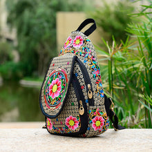 Ethnic Handmade Boho Indian Embroidered Backpack