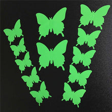 12PCS 3D PVC Butterflies Sticker