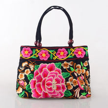 Handmade Small Canvas Embroidery Ethnic Shoulder Bag For Women