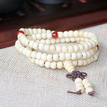 Natural Sandalwood 108 Beads Mala Meditation Bracelet