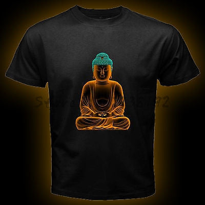 Buddha Black T-Shirt for Men