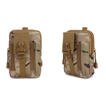 Universal Outdoor Canvas Military Holster Style Waist Bag-Packs for Belt