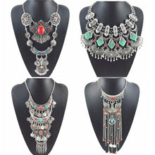 Trendy Vintage Turquoise Choker Necklaces & Pendant for Women